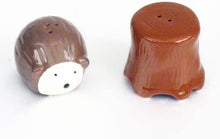 Load image into Gallery viewer, TAG Hedgehog & Tree Salt & Pepper Shakers