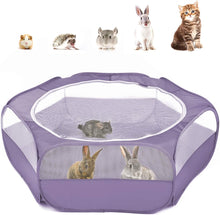 Load image into Gallery viewer, Pawaboo Waterproof Hedgehog Playpen With Zippered Enclosure