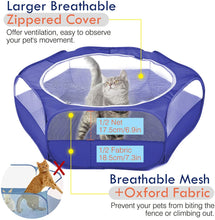 Load image into Gallery viewer, Pawaboo Waterproof Hedgehog Playpen With Zippered Enclosure