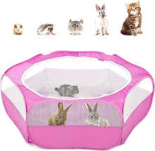 Load image into Gallery viewer, Pawaboo Waterproof Hedgehog Playpen With Zippered Enclosure
