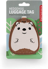 Load image into Gallery viewer, Kikkerland Hedgehog Luggage Tag