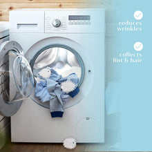 Load image into Gallery viewer, Hedgehog Dryer Balls — Natural Alternative to Dryer Sheets and Fabric Softeners (Set of 4)