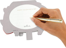 Load image into Gallery viewer, Honeycomb Hedgehog — Hallmark Paper Wonder Pop Up Valentines Day Card