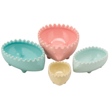 Load image into Gallery viewer, 10 Strawberry Street Ceramic Hedgehog Measuring Cups (Set of 4)
