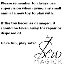 Load image into Gallery viewer, Hedgehog Toy Cage Buddy — Valentine's Day Chocolate Snuffles Duos Mint and More Fleece Candy Truffles