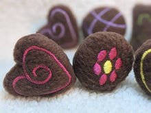 Load image into Gallery viewer, Hedgehog Toy Cage Buddy — Valentine's Day Chocolate Snuffles Duos Mint and More Fleece Candy Truffles