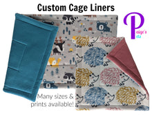 Load image into Gallery viewer, Paige's Pets Custom Fleece Hedgehog Cage Liner and Lap Pad