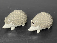 Load image into Gallery viewer, Threshold Stoneware Hedgehog Salt and Pepper Shakers