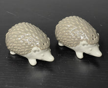 Load image into Gallery viewer, Threshold Stoneware Hedgehog Salt and Pepper Shakers