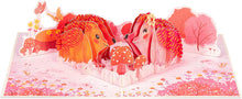 Load image into Gallery viewer, Pop of Art - Hedgehog Pop Up Valentines Day Card — Love Hedgehog — Handmade Popup Cards
