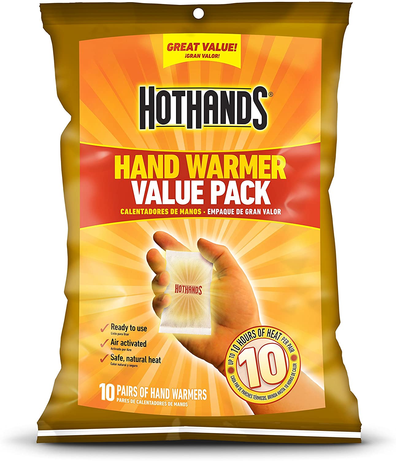 HotHands Hand Warmer Value 10-Pack
