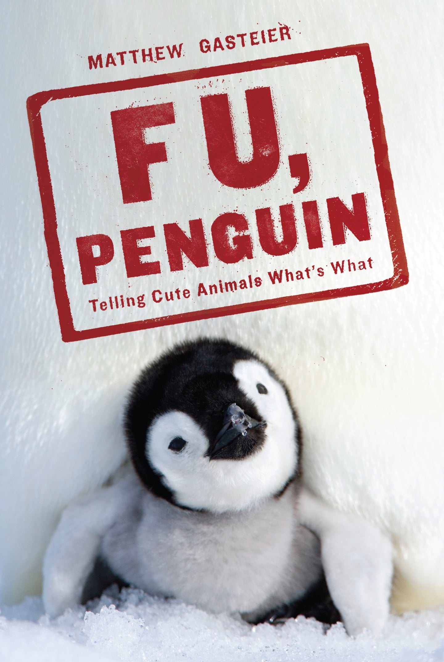 F U, Penguin: Telling Cute Animals What's What by Matthew Gasteier