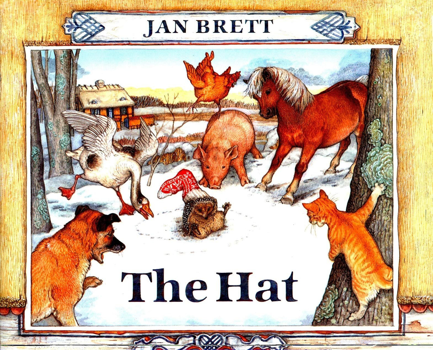 The Hat by Jan Brett — Book 1 of The Hedgie Series