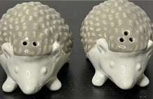 Load image into Gallery viewer, Threshold Stoneware Hedgehog Salt and Pepper Shakers
